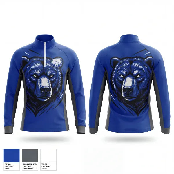 Quarter Zip Jacket, Sedro-Woolley High School Softball, Softball, Teamtime, Team time, sublimation, custom sports apparel, team uniforms, spirit wear, spiritwear, sports uniforms, custom shirts, team store, custom team store, fundraiser sports, apparel fundraiser