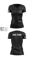 Prince William Bike Team 23723896 Women's Short Sleeve V-neck Shirt - 5