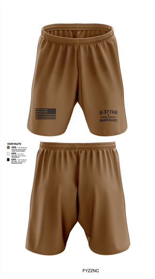 Athletic Shorts With Pockets, 6-37 Field Artillery, Army, Teamtime, Team time, sublimation, custom sports apparel, team uniforms, spirit wear, spiritwear, sports uniforms, custom shirts, team store, custom team store, fundraiser sports, apparel fundraiser