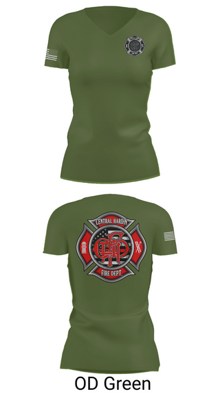 Womens Short Sleeve Vneck Shirt, Central, , Teamtime, Team time, sublimation, custom sports apparel, team uniforms, spirit wear, spiritwear, sports uniforms, custom shirts, team store, custom team store, fundraiser sports, apparel fundraiser