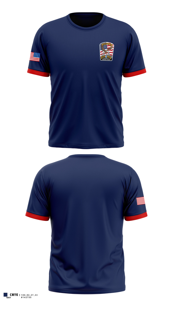 Short Sleeve Performance Shirt, Rescue 2, Fire Department, Teamtime, Team time, sublimation, custom sports apparel, team uniforms, spirit wear, spiritwear, sports uniforms, custom shirts, team store, custom team store, fundraiser sports, apparel fundraiser