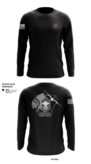 Long Sleeve Performance Shirt, LRAFB Chiefs Group, , Teamtime, Team time, sublimation, custom sports apparel, team uniforms, spirit wear, spiritwear, sports uniforms, custom shirts, team store, custom team store, fundraiser sports, apparel fundraiser