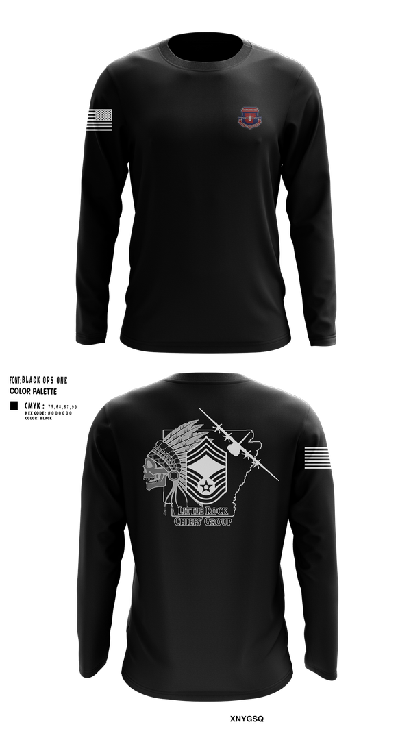 Long Sleeve Performance Shirt, LRAFB Chiefs Group, , Teamtime, Team time, sublimation, custom sports apparel, team uniforms, spirit wear, spiritwear, sports uniforms, custom shirts, team store, custom team store, fundraiser sports, apparel fundraiser