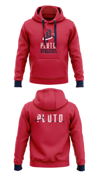 Hoodie, P.L.U.T.O., , Teamtime, Team time, sublimation, custom sports apparel, team uniforms, spirit wear, spiritwear, sports uniforms, custom shirts, team store, custom team store, fundraiser sports, apparel fundraiser