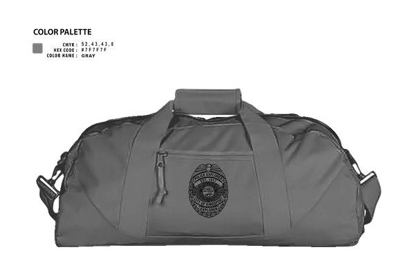 Duffle Bag, Kingsport Police Explorer Post, Police, Teamtime, Team time, sublimation, custom sports apparel, team uniforms, spirit wear, spiritwear, sports uniforms, custom shirts, team store, custom team store, fundraiser sports, apparel fundraiser