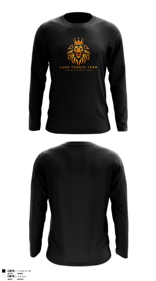 Long Sleeve Performance Shirt, Lion Tennis Team, Tennis, Teamtime, Team time, sublimation, custom sports apparel, team uniforms, spirit wear, spiritwear, sports uniforms, custom shirts, team store, custom team store, fundraiser sports, apparel fundraiser
