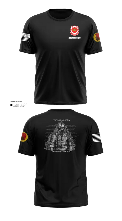 Old School Cotton Feel Shirt, 230th Engineering Vertical Construction Company, , Teamtime, Team time, sublimation, custom sports apparel, team uniforms, spirit wear, spiritwear, sports uniforms, custom shirts, team store, custom team store, fundraiser sports, apparel fundraiser