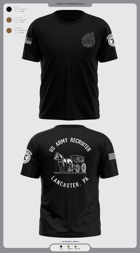 Short Sleeve Performance Shirt, LANCASTE, PA RECRUITING, , Teamtime, Team time, sublimation, custom sports apparel, team uniforms, spirit wear, spiritwear, sports uniforms, custom shirts, team store, custom team store, fundraiser sports, apparel fundraiser