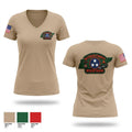 Bledsoe County Rescue Squad Women's Short Sleeve V-neck Shirt - 1