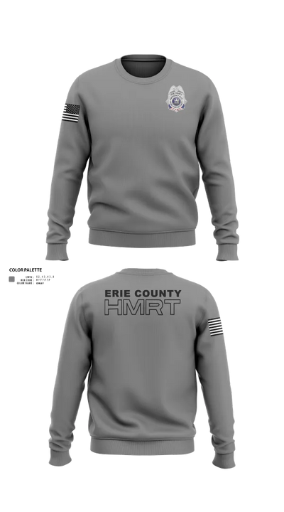 Erie County HMRT 65867746 Crew Neck Sweatshirt - 21