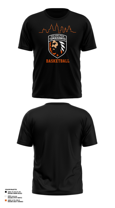 The Philadelphia Tomahawks Short Sleeve Performance Shirt - 11