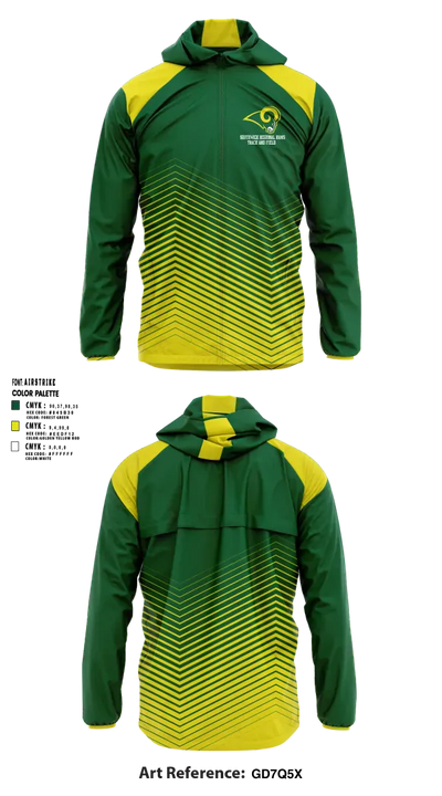 Southwick Regional Rams 10786014 Windbreaker - 2