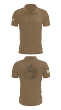 4th Combat Engineer Battalion A Co 69911625 Short Sleeve Performance Polo - 7
