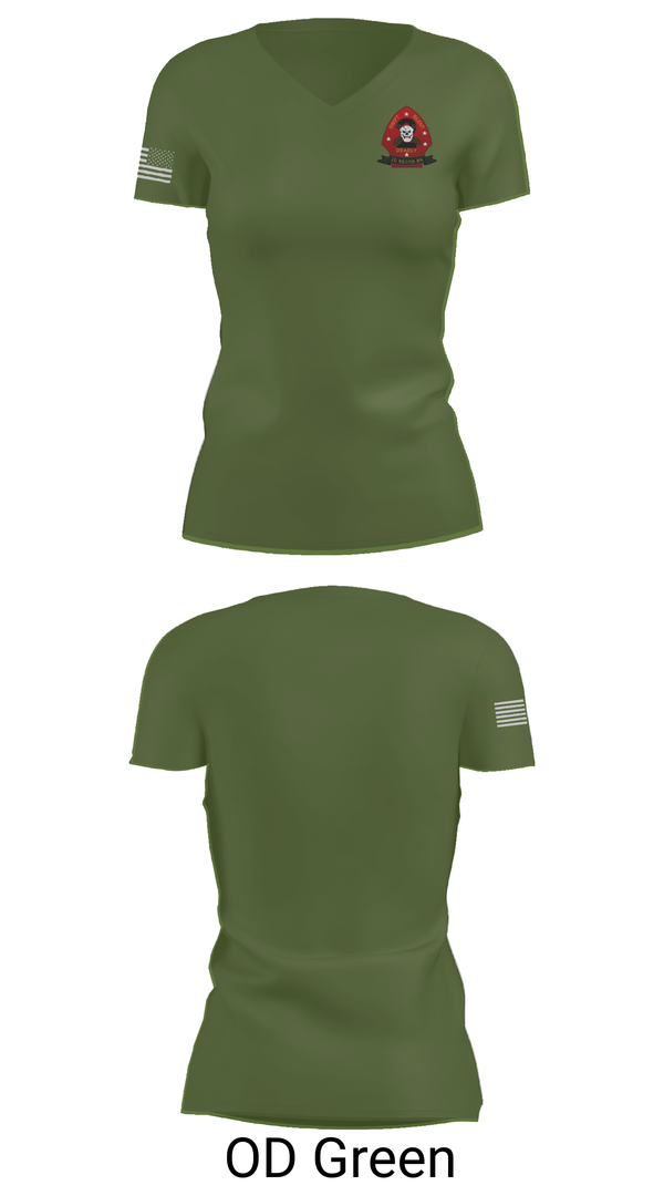 Womens Short Sleeve Vneck Shirt, 2nd Recon Battalion, , Teamtime, Team time, sublimation, custom sports apparel, team uniforms, spirit wear, spiritwear, sports uniforms, custom shirts, team store, custom team store, fundraiser sports, apparel fundraiser