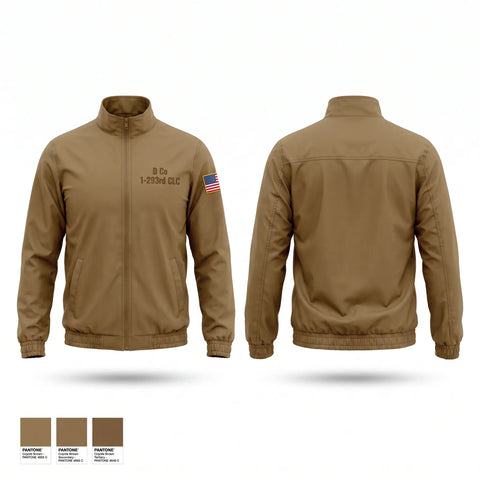 Windbreaker, D Co. 1/293rd CLC, Army, Teamtime, Team time, sublimation, custom sports apparel, team uniforms, spirit wear, spiritwear, sports uniforms, custom shirts, team store, custom team store, fundraiser sports, apparel fundraiser