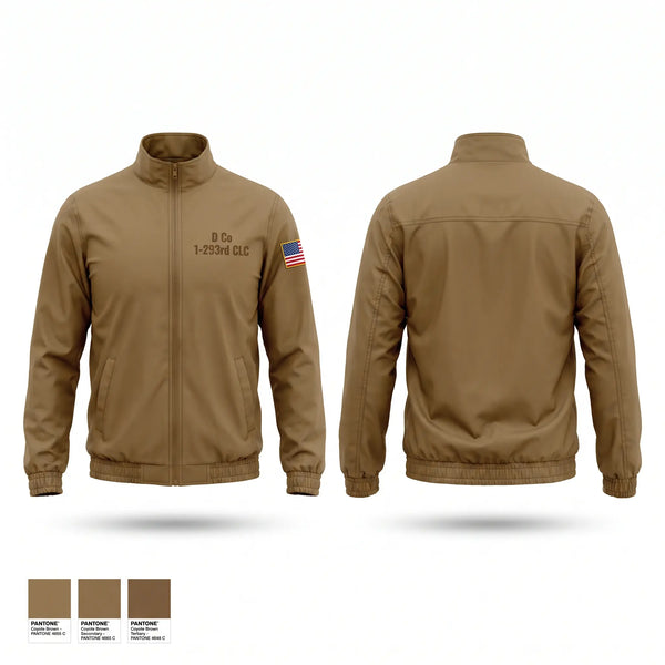 Windbreaker, D Co. 1/293rd CLC, Army, Teamtime, Team time, sublimation, custom sports apparel, team uniforms, spirit wear, spiritwear, sports uniforms, custom shirts, team store, custom team store, fundraiser sports, apparel fundraiser