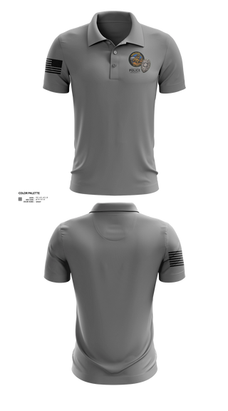Short Sleeve Performance Polo, Hahira Police Department, Police, Teamtime, Team time, sublimation, custom sports apparel, team uniforms, spirit wear, spiritwear, sports uniforms, custom shirts, team store, custom team store, fundraiser sports, apparel fundraiser