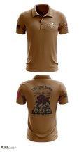 93rd Finance Battalion Short Sleeve Performance Polo - 5
