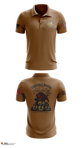 Short Sleeve Performance Polo, 93rd Finance Battalion, National Guard, Teamtime, Team time, sublimation, custom sports apparel, team uniforms, spirit wear, spiritwear, sports uniforms, custom shirts, team store, custom team store, fundraiser sports, apparel fundraiser