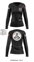 HHC 2/4SFAB Women's Long Sleeve V-neck Shirt - 3