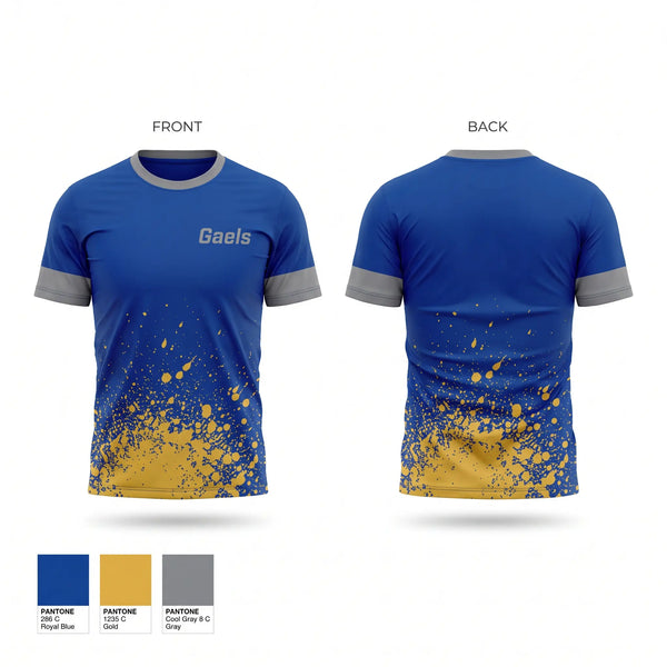 Short Sleeve Performance Shirt, Gaels, Men's Soccer, Teamtime, Team time, sublimation, custom sports apparel, team uniforms, spirit wear, spiritwear, sports uniforms, custom shirts, team store, custom team store, fundraiser sports, apparel fundraiser