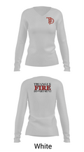 Triangle Fire Department 640386 Women's Long Sleeve V-neck Shirt - 11