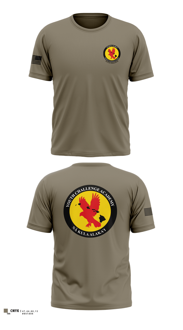 Short Sleeve Performance Shirt, Youth Challenge Academy, National Guard, Teamtime, Team time, sublimation, custom sports apparel, team uniforms, spirit wear, spiritwear, sports uniforms, custom shirts, team store, custom team store, fundraiser sports, apparel fundraiser