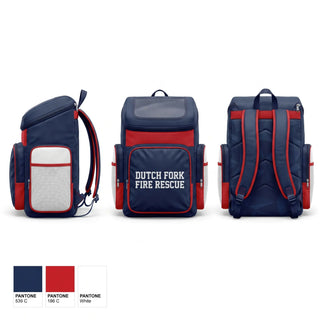 Gear Bag, Dutch Fork Fire Rescue, Fire Department, Teamtime, Team time, sublimation, custom sports apparel, team uniforms, spirit wear, spiritwear, sports uniforms, custom shirts, team store, custom team store, fundraiser sports, apparel fundraiser