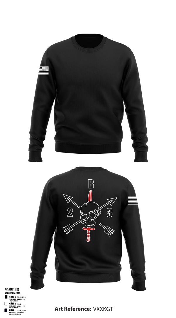 Crew Neck Sweatshirt, B/2/3, Army, Teamtime, Team time, sublimation, custom sports apparel, team uniforms, spirit wear, spiritwear, sports uniforms, custom shirts, team store, custom team store, fundraiser sports, apparel fundraiser