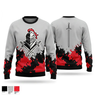 Crew Neck Sweatshirt, Knights Track Club, Track & Field, Teamtime, Team time, sublimation, custom sports apparel, team uniforms, spirit wear, spiritwear, sports uniforms, custom shirts, team store, custom team store, fundraiser sports, apparel fundraiser