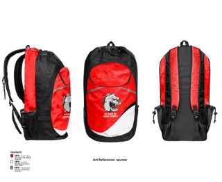 Gear Bag, La Plata R-2 Cross Country, Cross Country, Teamtime, Team time, sublimation, custom sports apparel, team uniforms, spirit wear, spiritwear, sports uniforms, custom shirts, team store, custom team store, fundraiser sports, apparel fundraiser