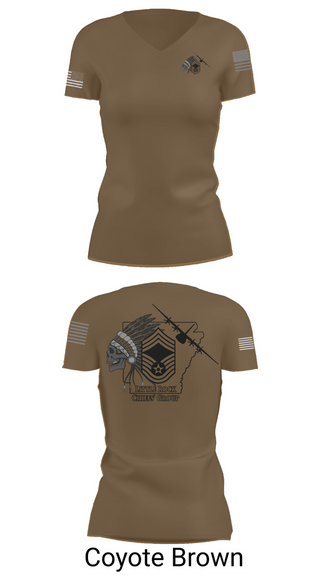 Womens Short Sleeve Vneck Shirt, LRAFB Chiefs Group, , Teamtime, Team time, sublimation, custom sports apparel, team uniforms, spirit wear, spiritwear, sports uniforms, custom shirts, team store, custom team store, fundraiser sports, apparel fundraiser