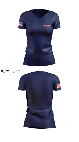 Womens Short Sleeve Vneck Shirt, Vanceburg Fire Department, Fire Department, Teamtime, Team time, sublimation, custom sports apparel, team uniforms, spirit wear, spiritwear, sports uniforms, custom shirts, team store, custom team store, fundraiser sports, apparel fundraiser