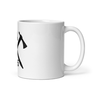 CAT 215 64417206 White Glossy Mug - Small