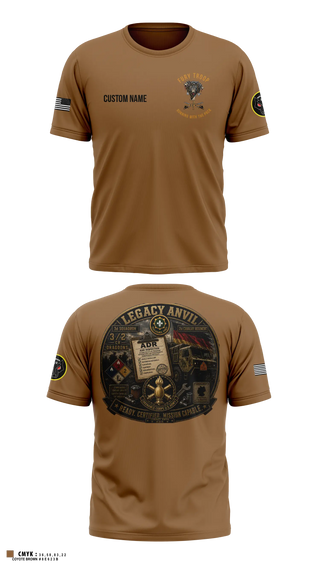 Short Sleeve Performance Shirt, Legacy 3/2 Fury Troop, Army, Teamtime, Team time, sublimation, custom sports apparel, team uniforms, spirit wear, spiritwear, sports uniforms, custom shirts, team store, custom team store, fundraiser sports, apparel fundraiser