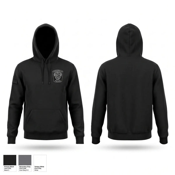 Hoodie, Coraopolis Police Department, Police, Teamtime, Team time, sublimation, custom sports apparel, team uniforms, spirit wear, spiritwear, sports uniforms, custom shirts, team store, custom team store, fundraiser sports, apparel fundraiser