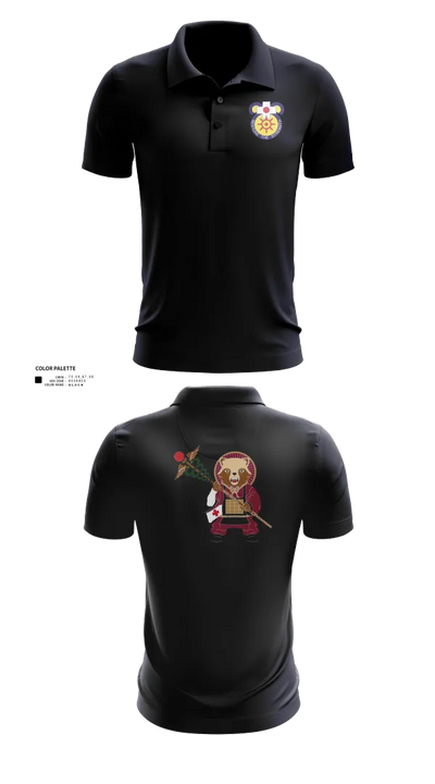 MEDDAC-Japan 77028542 Short Sleeve Performance Polo - 21