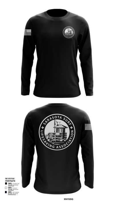 Sarasota Surf Lifesaving Association 11699985 Long Sleeve Performance Shirt 101
