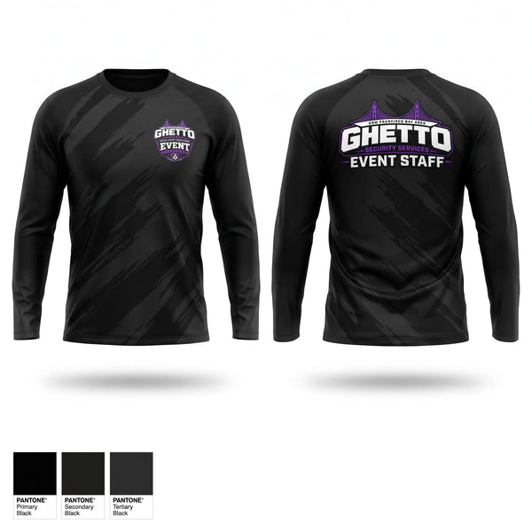 Long Sleeve Performance Shirt, GHETTO SECURITY SERVICES, , Teamtime, Team time, sublimation, custom sports apparel, team uniforms, spirit wear, spiritwear, sports uniforms, custom shirts, team store, custom team store, fundraiser sports, apparel fundraiser