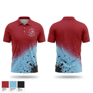 Short Sleeve Performance Polo, Minden Crimson Tide, Men's Basketball, Teamtime, Team time, sublimation, custom sports apparel, team uniforms, spirit wear, spiritwear, sports uniforms, custom shirts, team store, custom team store, fundraiser sports, apparel fundraiser