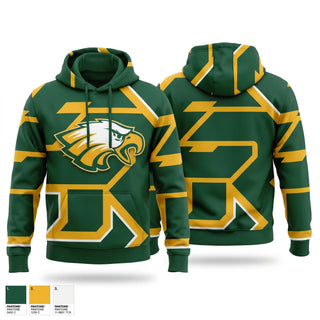 Hoodie, Eagles, Cheer, Teamtime, Team time, sublimation, custom sports apparel, team uniforms, spirit wear, spiritwear, sports uniforms, custom shirts, team store, custom team store, fundraiser sports, apparel fundraiser