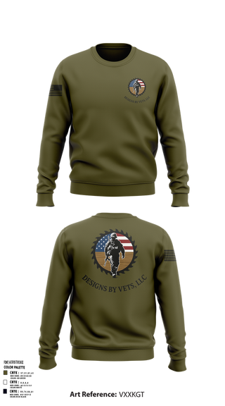 Crew Neck Sweatshirt, Designs By Vets, , Teamtime, Team time, sublimation, custom sports apparel, team uniforms, spirit wear, spiritwear, sports uniforms, custom shirts, team store, custom team store, fundraiser sports, apparel fundraiser