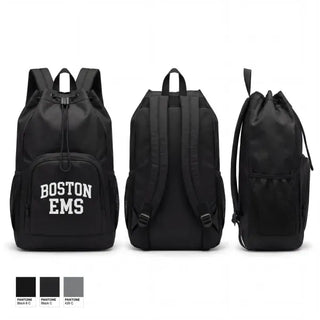 Gear Bag, Boston EMS, EMS/EMT, Teamtime, Team time, sublimation, custom sports apparel, team uniforms, spirit wear, spiritwear, sports uniforms, custom shirts, team store, custom team store, fundraiser sports, apparel fundraiser