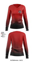 West Texas Mavericks Women's Long Sleeve V-neck Shirt - 5