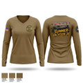 EARS TANKER MX 55648277 Women's Long Sleeve V-neck Shirt - 1