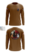 2-10 AHB Knighthawks 14380811 Long Sleeve Performance Shirt 56