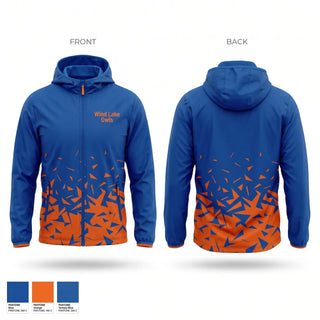 Windbreaker, Wind Lake Owls, Baseball, Teamtime, Team time, sublimation, custom sports apparel, team uniforms, spirit wear, spiritwear, sports uniforms, custom shirts, team store, custom team store, fundraiser sports, apparel fundraiser