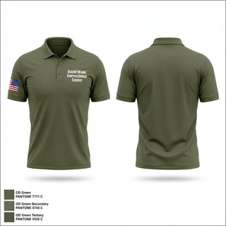 Short Sleeve Performance Polo, David Wade Correctional Center, Police, Teamtime, Team time, sublimation, custom sports apparel, team uniforms, spirit wear, spiritwear, sports uniforms, custom shirts, team store, custom team store, fundraiser sports, apparel fundraiser