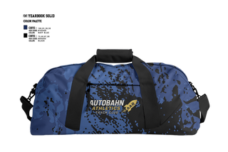 Duffle Bag, Autobahn Athletics, Track & Field, Teamtime, Team time, sublimation, custom sports apparel, team uniforms, spirit wear, spiritwear, sports uniforms, custom shirts, team store, custom team store, fundraiser sports, apparel fundraiser