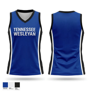 Mens Basketball Jersey, Tennessee Wesleyan, Women's Basketball, Teamtime, Team time, sublimation, custom sports apparel, team uniforms, spirit wear, spiritwear, sports uniforms, custom shirts, team store, custom team store, fundraiser sports, apparel fundraiser